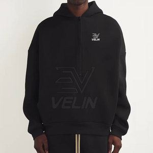 Ropa Deportiva Ligera, Sudadera con Media Cremallera para Hombre, Sudadera Cálida de Invierno, Estilo Casual Urbano, Sudadera con Media Cremallera para Hombre - Product Image 2