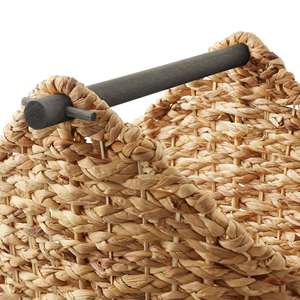 Porte-rouleau de papier toilette, panier de rangement, panier de rangement fait à la main, vente en gros, écologique, fabriqué par VgreenArt au Vietnam - Product Image 4