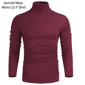 Suéter Ligero de Punto para Hombre, Estilo Casual, Corte Ajustado, Básico - Product Image 1