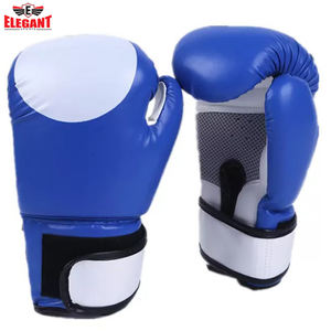 Guantes de Kick Boxing de Cuero PU Personalizados de Alta Calidad, Elegantes Guantes Deportivos de Entrenamiento y Sparring con Logotipo Personalizado, Tallas 8oz 12oz 16oz para Adultos - Product Image 5