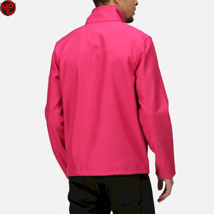 Service OEM, veste softshell personnalisée avec logo, haute qualité, légère, nouvelle conception, veste softshell sur mesure pour hommes - Product Image 6