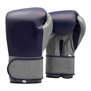 Guantes de Boxeo de Cuero Vacuno Premium para Hombre, para Entrenamiento en Gimnasio, Fitness, Sparring, Práctica con Saco de Boxeo y Ejercicio - Product Image 1