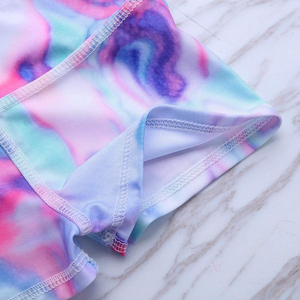 กางเกงขาสั้นเอวสูงสำหรับผู้หญิงกางเกงขาสั้นสำหรับใส่ไปยิมเล่นโยคะ - Product Image 5