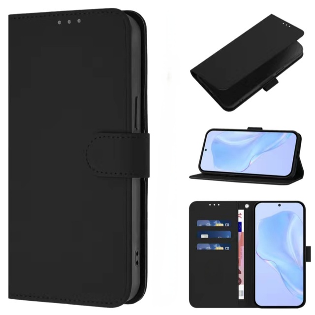 Fashion Magnetic Flip Wallet Case PU+TPU Luxury Design Shockproof Card Slots Stand Mode A15/A16/S25/24/23/22+ Ultra