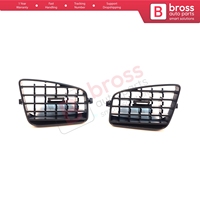 Grille de ventilation centrale gauche et droite BDP1598 pour tableau de bord, diffuseur intérieur pour Megane MK3 2008-2016 Fluence L3 2009-2020
