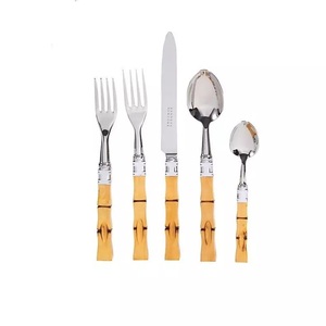 Designer Handle Metal Cutlery Set for Hotels Home and Restaurants Usage Tabletop Decorative Metal Cutlery - Product Image 5