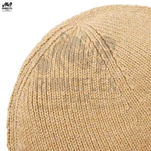 Vente directe d'usine de qualité supérieure sur mesure Logo Beanie Jacquard Caps Meilleure vente Offre Spéciale Bonnet personnalisé - Product Image 2