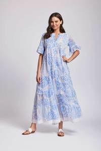 Vente en gros personnalisée robe longue d'été en coton ukrainien avec broderie gland robe maxi robe vintage à manches longues pour les femmes - Product Image 4