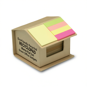 Eco-Friendly Recycled RECYCLOPAD Memo <b>Pad</b> Set Green Office Gadgets - Product Image 3