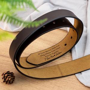 Ceinture en cuir haute résistance pour homme avec boucle réglable personnalisée durable, élégante, professionnelle, à porter à long terme, LMB-0050 - Product Image 3