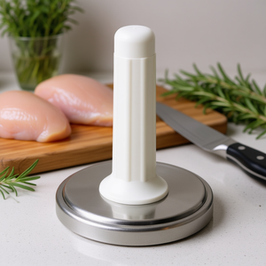 Attendrisseur à viande en acier inoxydable Ghidini Cipriano (8,1x10cm) DAILY Blanc 0142 Outil pour volailles - Product Image 3