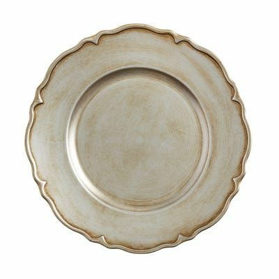 Copper Finished Charger Plate Wedding Event
