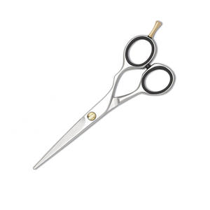 Ciseaux de haute qualité pour Salon de coiffure Ciseaux de coupe de cheveux de coiffeur en acier inoxydable avec repose-doigt réglable - Product Image 4