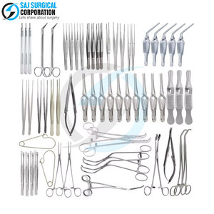 ชุดเครื่องมือสำหรับหัวใจและหลอดเลือดทำจากสแตนเลสชุดเครื่องมือสำหรับหัวใจและหลอดเลือดวัสดุทนทาน - Product Image 3