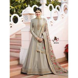 Muñeca de alta calidad de último diseñador, bordado de seda, trabajo Salwar Kameez con Dupatta, distribuidor y distribuidor indio - Product Image 1