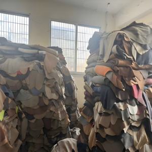 Bulk Ready Stock <b>Cow</b> Suede Leather Mixed Colors Size For Shoes Lining Bags Soft Genuine Suede Material Best For Leather Products - Product Image 6