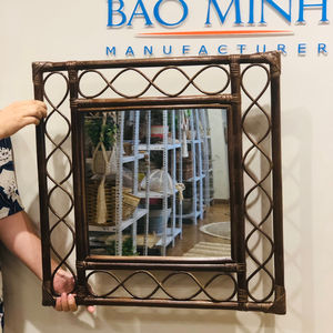 ¡BARATO! Espejo de pared vintage, espejo de ratán bohemio, decoración de pared para el hogar - Product Image 2