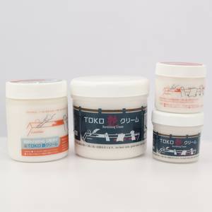 Crema pulidora TOKO de fabricación japonesa 100ml para artesanía en cuero para bordes laterales de carne de grano de cuero Oka Tokotuya - Product Image 5