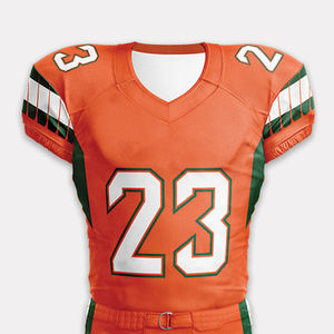 Uniforme de football américain sur mesure en polyester 100% meilleure fabrication et fournisseur uniforme de football américain porté par l'équipe - Product Image 4