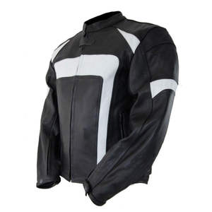 2025 meilleur Design hommes respirant en cuir moto veste professionnel Auto course porter vente chaude en gros pas cher imprimé - Product Image 2