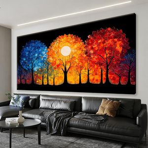 Arte en lienzo para decoración de pared, cuadros modernos para sala de estar, coloridos - Product Image 1