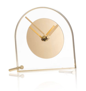 Reloj redondeado para oficina y hogar, reloj decorativo superior de tendencia hecho a mano, reloj despertador para mesa de oficina - Product Image 5