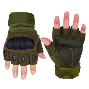Gants de travail tactiques confortables avec prise ferme anti-vibration et pointe d'écran tactile équipement de défense personnelle rembourré durable - Product Image 3