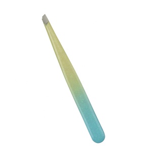 Pinzas para Cejas y Pestañas de Acero Inoxidable de Alta Calidad, Marca Privada Personalizada, Punta Inclinada, Profesionales, Duraderas, Ecológicas, Hechas a Mano - Product Image 6