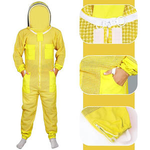 ชุดตาข่ายสีเหลือง3X ชั้นที่ระบายอากาศได้ดีเป็นพิเศษชุดป้องกันเพื่อความปลอดภัยสำหรับทุกเพศ - Product Image 6