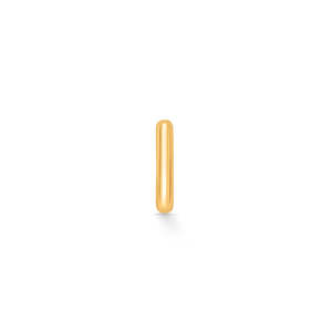 18K <b>Gold</b> Plated Diamond Hoop Drop <b>Earrings</b> for <b>Men</b> Religious Style Party Wedding Gift - Product Image 2