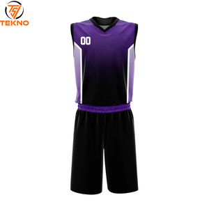 Short de basket-ball d'été pour hommes avec maillot imprimé Vêtements de sport certifiés Bsci avec numéro et nom uniques - Product Image 1