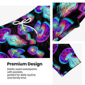 กางเกงทำงานลำลองของผู้ชายออกแบบเองได้ลายสีทึบมีเอกลักษณ์ผ้าแคนวาสแบบซับลิเมชันน้ำหนักเบา - Product Image 5