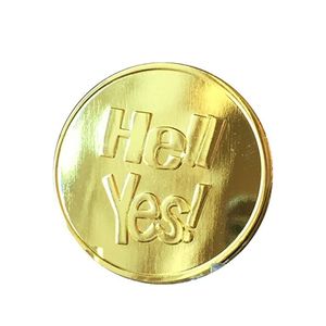 Fabricant personnalisé en bronze émail antique Prise de décision Oui Non Flipper Challenge Coin - Product Image 6