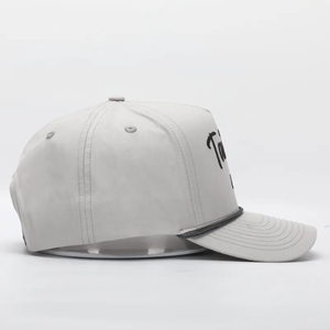 Gorra Deportiva de 5 Paneles, Gorras de Béisbol, Diseño de Logotipo Personalizado, Patrón de Bordado 3D, Sublimación Blanca con Cuerda - Product Image 2
