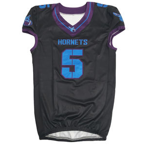 Vente en gros de maillots de football américain personnalisés sergé d'uniformes de football américain de haute qualité - Product Image 5