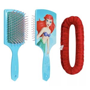Kit de toilettage La Petite Sirène Ariel, brosse démêlante, bandeau spa, lot de 150 unités, carton de vente en gros, livraison gratuite - Product Image 1
