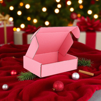 Boîte cadeau rigide en papier ondulé coloré personnalisé et fait à la main matériaux recyclés pour huiles d'expédition cosmétiques huile de vernis à ongles