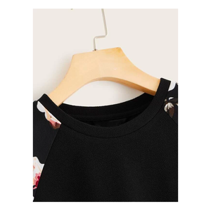เสื้อสเวตเชิ้ตผู้หญิงคอกลมลายตัวอักษร สไตล์ลำลอง น้ำหนักเบา สำหรับฤดูหนาว คุณภาพสูง ราคาโรงงาน รับผลิตตามสั่ง ขายส่ง - Product Image 3