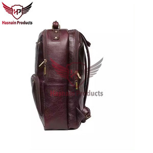Sac à dos en cuir véritable pour femmes à la mode sac à bandoulière élégant sac à dos pour voyage et école décontracté jour Pack pour dames - Product Image 6
