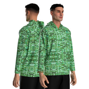 Camisa de Pesca con Capucha Unisex Personalizada con Protección Solar UPF 50, Talla Grande, Manga Larga, Transpirable, de Secado Rápido, Anti-UV, Spandex/Poliéster - Product Image 3