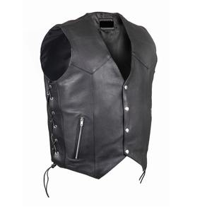 Gilet en cuir pour homme à prix avantageux, design personnalisé, gilet en cuir 2025 / Gilet en cuir pour homme / Gilet en cuir véritable couleur personnalisée - Product Image 3