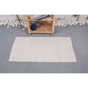 พรมพื้น3.7ft สีเบจ1.8 x ขนาดใหญ่แนววินเทจแบบแอบสแตรกต์ใหม่ขนหญ้าทะเลผ้าขนสัตว์แบบลาเท็กซ์สำรองสำหรับห้องโถงห้อง - Product Image 1