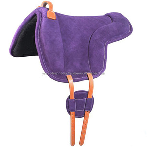 Coussin Bareback en coton avec étriers et circonférence durables disponibles en plusieurs tailles et couleurs grand pour fournitures équestres pour chevaux - Product Image 2