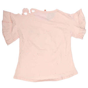 Camiseta elegante para niñas - Color melocotón - Product Image 2