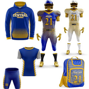 ชุดยูนิฟอร์มอเมริกันฟุตบอลผ้าเนื้อนุ่ม ดีไซน์ตามสั่ง ราคาสมเหตุสมผล ขายดี พร้อมกระเป๋า - Product Image 1