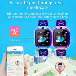 QC K5 Q12 smartwatch เด็กดูสมาร์ท 2G ซิมการ์ดฟังก์ชั่นโทร GPS ติดตามตําแหน่งสร้อยข้อมือสมาร์ทนาฬิกาสําหรับเด็ก - Product Image 5