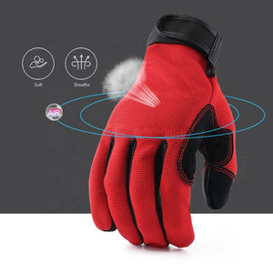 Customized Synthetic Leather <b>Gloves</b> Mechanic <b>Gloves</b> for Automotive Assembly Mechanics Safety Hand <b>Work</b> <b>Gloves</b> with OEM - Product Image 2