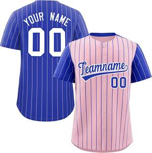 Camiseta de Béisbol Personalizable, Transpirable, de Talla Grande, Ligera, de Malla, de Secado Rápido, Uniforme de Equipo de Softbol, Nombre y Número, Ropa Deportiva - Product Image 3