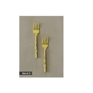 Tenedor de latón para ensalada de frutas y 100%, cubiertos de la mejor calidad, precio al por mayor - Product Image 1