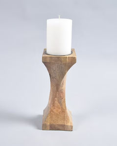 ArtisanVibe - Portavelas de Madera Hecho a Mano con Forma de Diamante, Tamaño Personalizado, Impresión a 1 Color, para Decoración Navideña del Hogar, Venta al por Mayor - Product Image 5